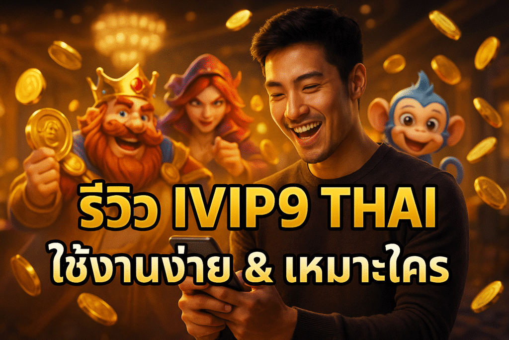 รีวิว IVIP9 THAI ใช้งานง่าย & เหมาะใคร