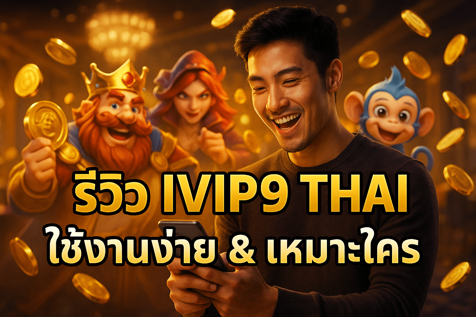รีวิว IVIP9 THAI ใช้งานง่าย & เหมาะใคร