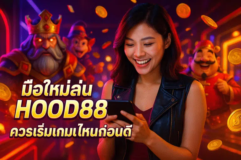 มือใหม่เล่น HOOD88 ควรเริ่มเกมไหนก่อนดี